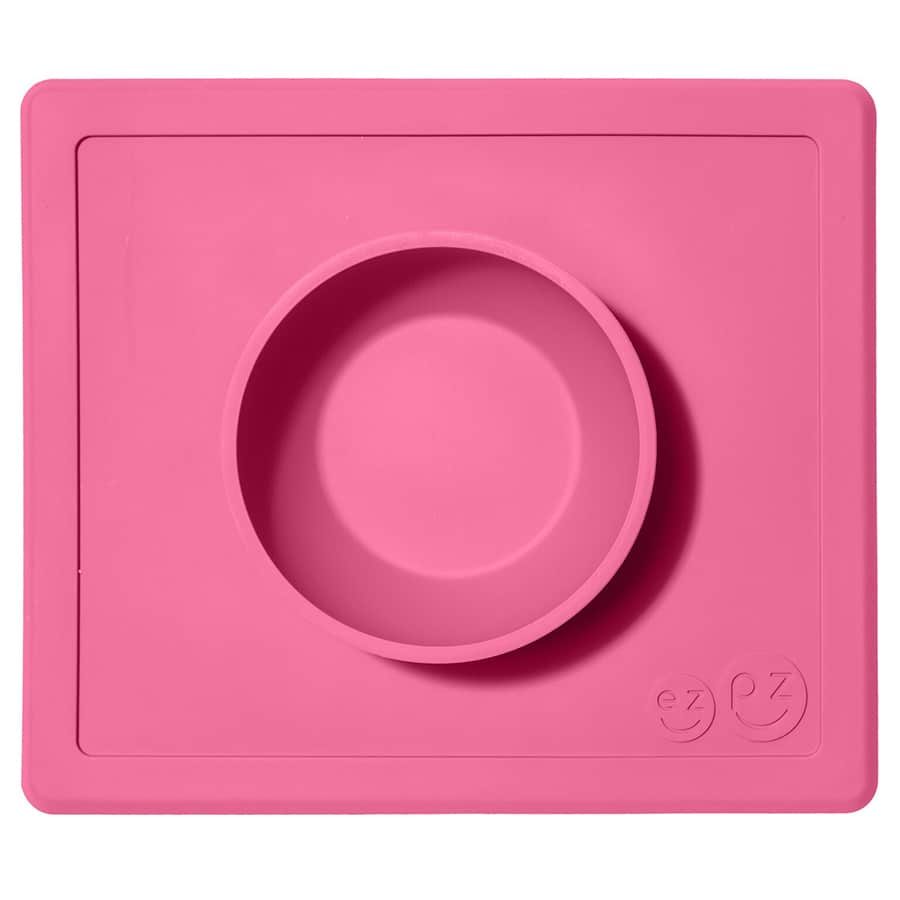 Ezpz Δίσκος και μπολ σε ένα Happy bowl Pink HB-B7709U 1 Product14926.Photo1.Original