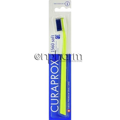 Curaprox CS 1560 Soft Οδοντόβουρτσα Κίτρινο-Μπλε 1Τεμάχιο 1 Product15008.Photo1.Original