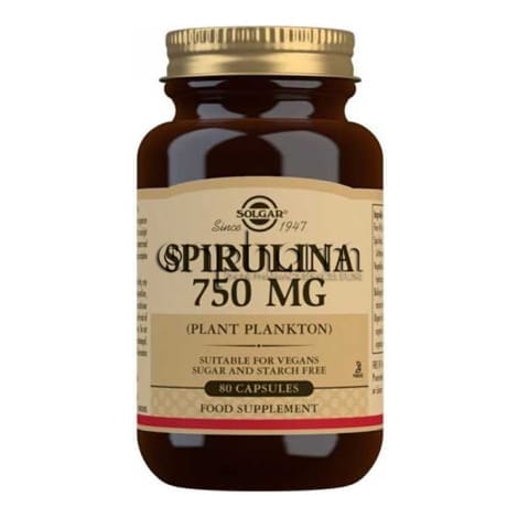 Solgar Spirulina 750mg 80 Kάψουλες 1 Product15147.Photo1.Original