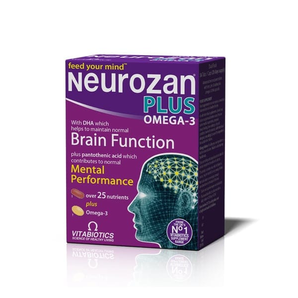 Vitabiotics Neurozan Plus Omega-3 Brain Function 28caps & 28tabs 1 Product17628.Photo1.Original