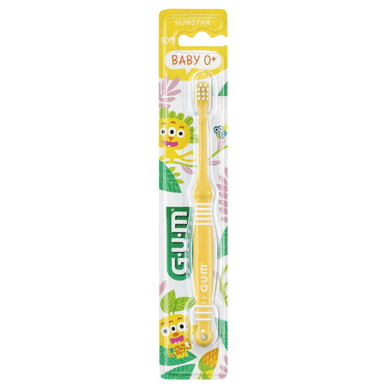 GUM Οδοντόβουρτσα Baby 0-2 Κίτρινο 213 1 Product17774.Photo1.Original