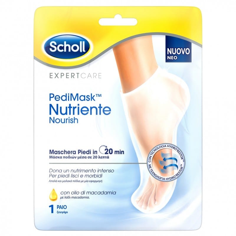 Dr.Scholl PediMask με Λάδι Macadamia 1 Ζευγάρι 1 Product18534.Photo1.Original
