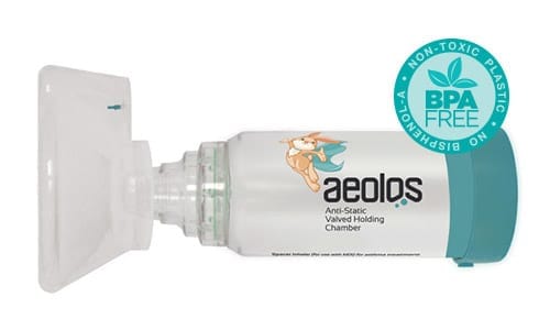 Aeolos Αεροθάλαμος Εισπνοών Βρεφικός 0-18 μηνών (Μάσκα + Επιστόμιο) 1Τεμάχιο 1 Product18819.Photo1.Original