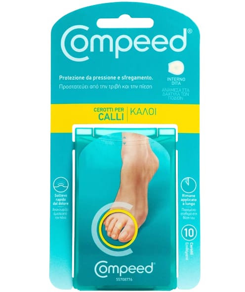Compeed Επιθέματα για Κάλους στα Δάκτυλα των Ποδιών 10 Τεμάχια 1 Product19638.Photo1.Original