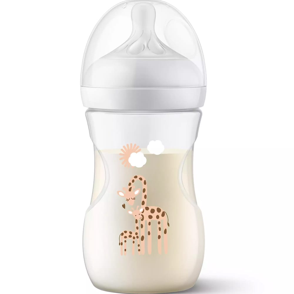 Avent Natural Response Μπιμπερό Πλαστικό Καμηλοπάρδαλη Θηλή Σιλικόνης (1+ Μηνών) 260ml SCY903/66 1 Product19702.Photo1.Original