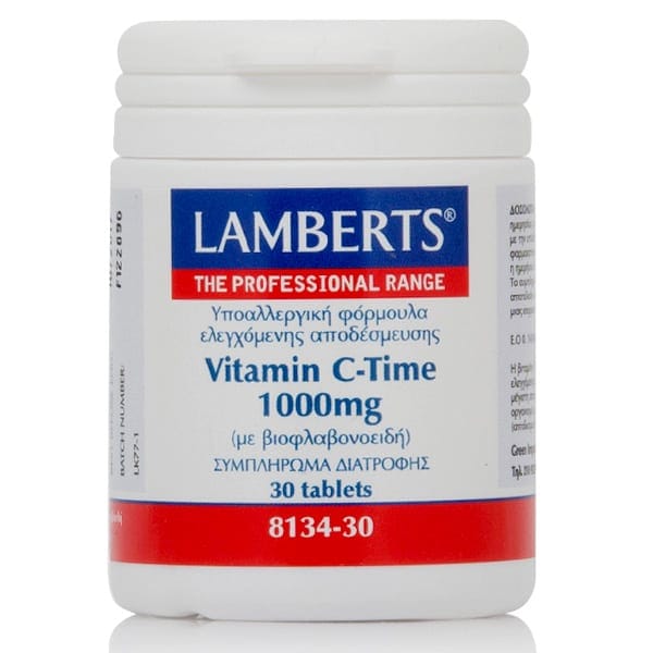 Lamberts Vitamin C Time Release 1000mg 30 Ταμπλέτες 1 Product19925.Photo1.Original