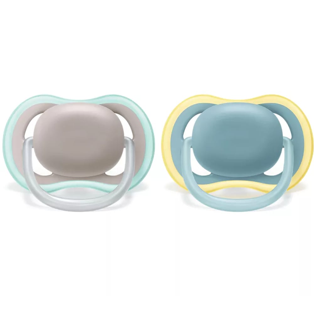 Avent Ultra Air Πιπίλα Σιλικόνης (18+ Μηνών) Αγόρι 2 Τεμάχια SCF349/01 1 Product20188.Photo1.Original