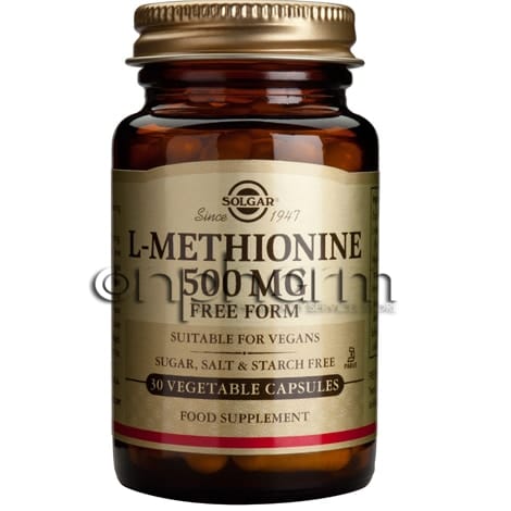 Solgar L-Methionine 500mg veg.caps 30s 1 Product5635.Photo1.Original