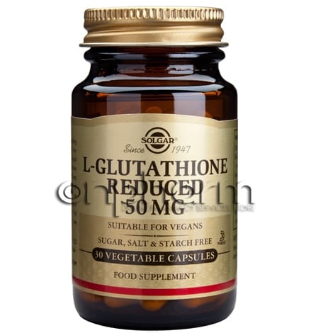 Solgar L-Glutathione 50mg 30 Φυτικές Κάψουλες 1 Product5640.Photo1.Original