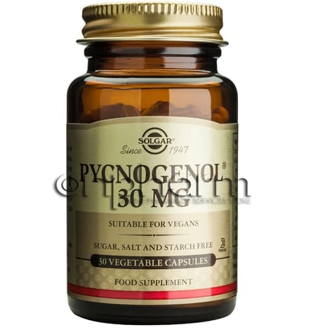Solgar Pycnogenol 30mg 30 Φυτικές Κάψουλες 1 Product5660.Photo1.Original