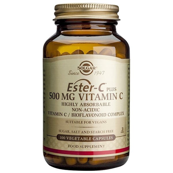 Solgar Ester-C Plus 500mg Βιταμίνη C 100 Φυτικές Κάψουλες 1 Product5717.Photo1.Original