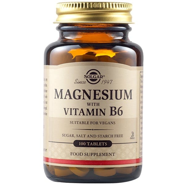Solgar Magnesium + B6 tabs 100s 1 Product5823.Photo1.Original