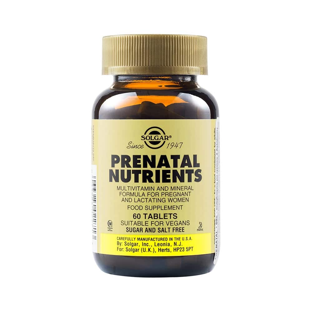 Solgar Prenatal Nutrients 60 Ταμπλέτες 1 Product5876.Photo1.Original