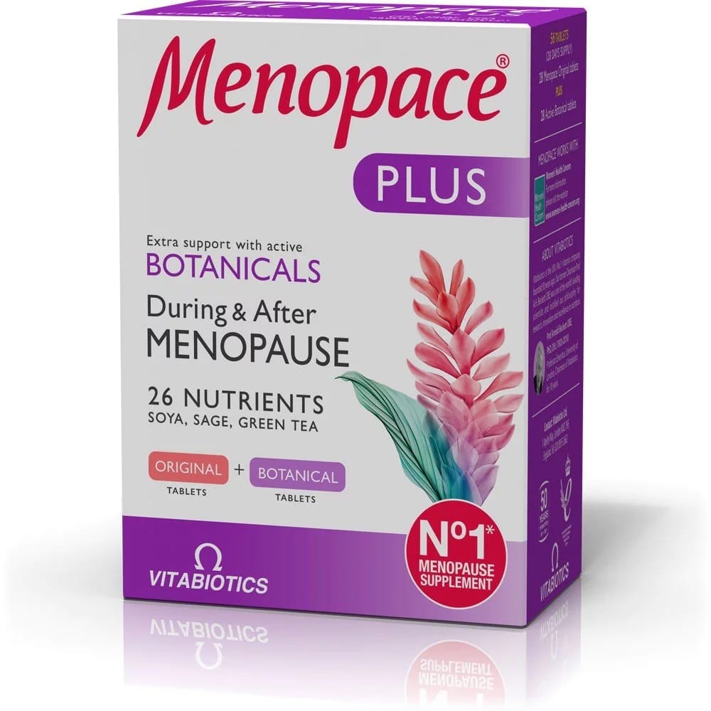 Vitabiotics Menopace Plus 28 Ταμπλέτες Menopace+28 Ταμπλέτες Βοτάνων 1 Product6251.Photo1.Original