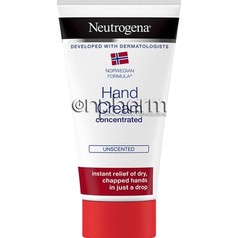 Neutrogena Συμπυκνωμένη Κρέμα Χεριών με Νορβηγική Φόρμουλα Χωρίς Άρωμα 75ml 1 Product7386.Photo1.Original