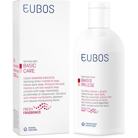 Eubos Red Liquid Washing Emulsion 200ml 1 Product7854.Photo1.Original