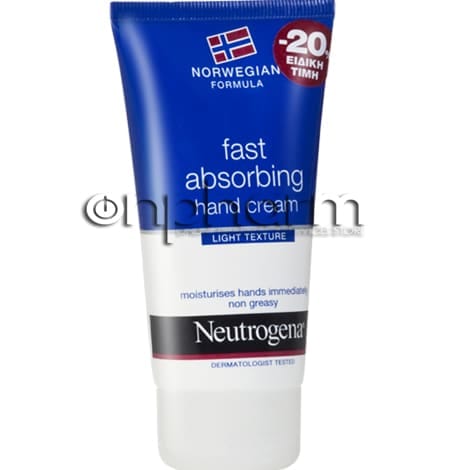 Neutrogena Κρέμα Χεριών Άμεσης Απορρόφησης με Νορβηγική Φόρμουλα 75ml 1 Product9039.Photo1.Original