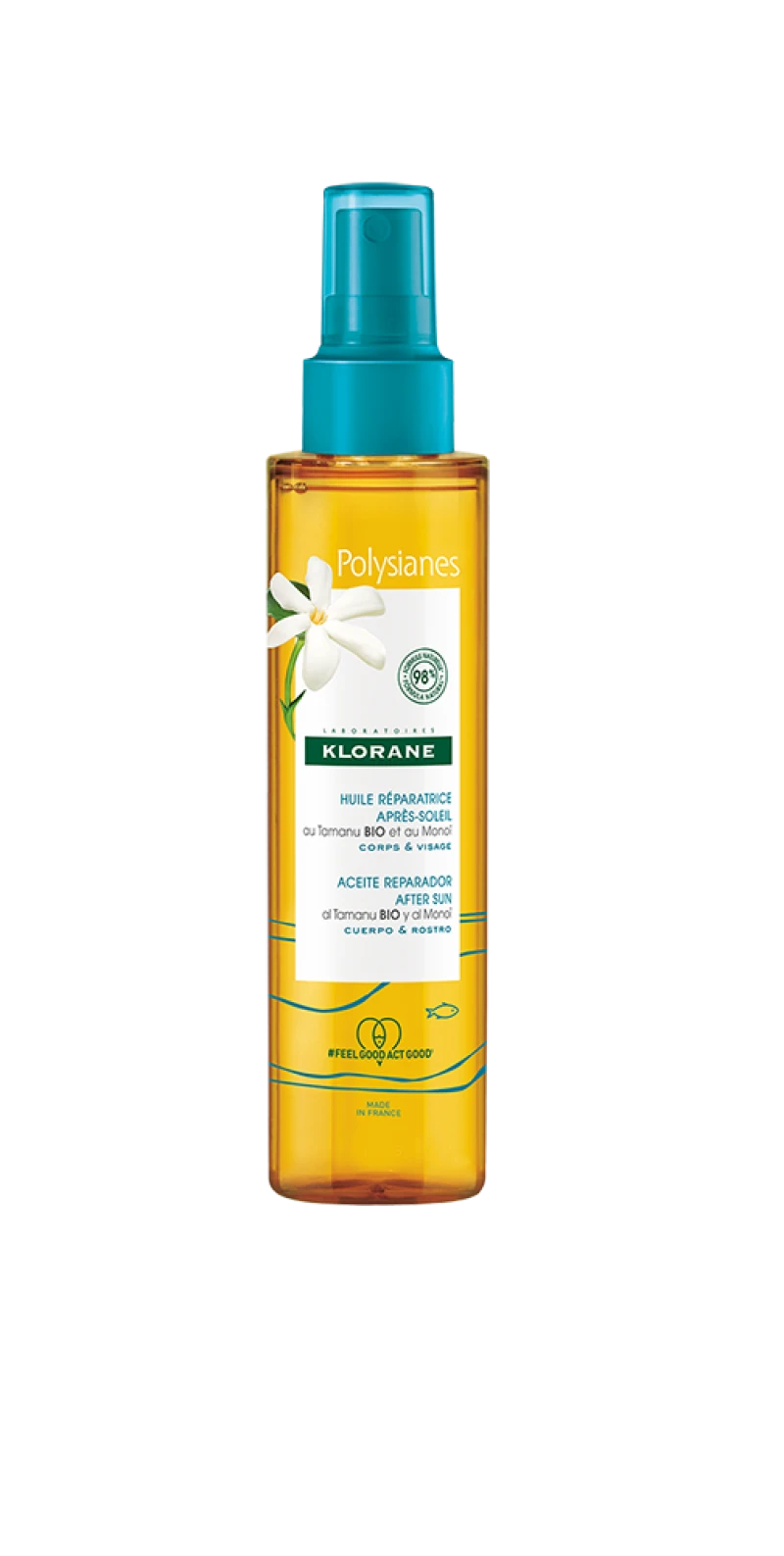 Klorane Polysianes Έλαιο επανόρθωσης για μετά τον ήλιο με Tamanu και Monoi 150ml 1 c79398959791e0a91e30a51fa8b47e36