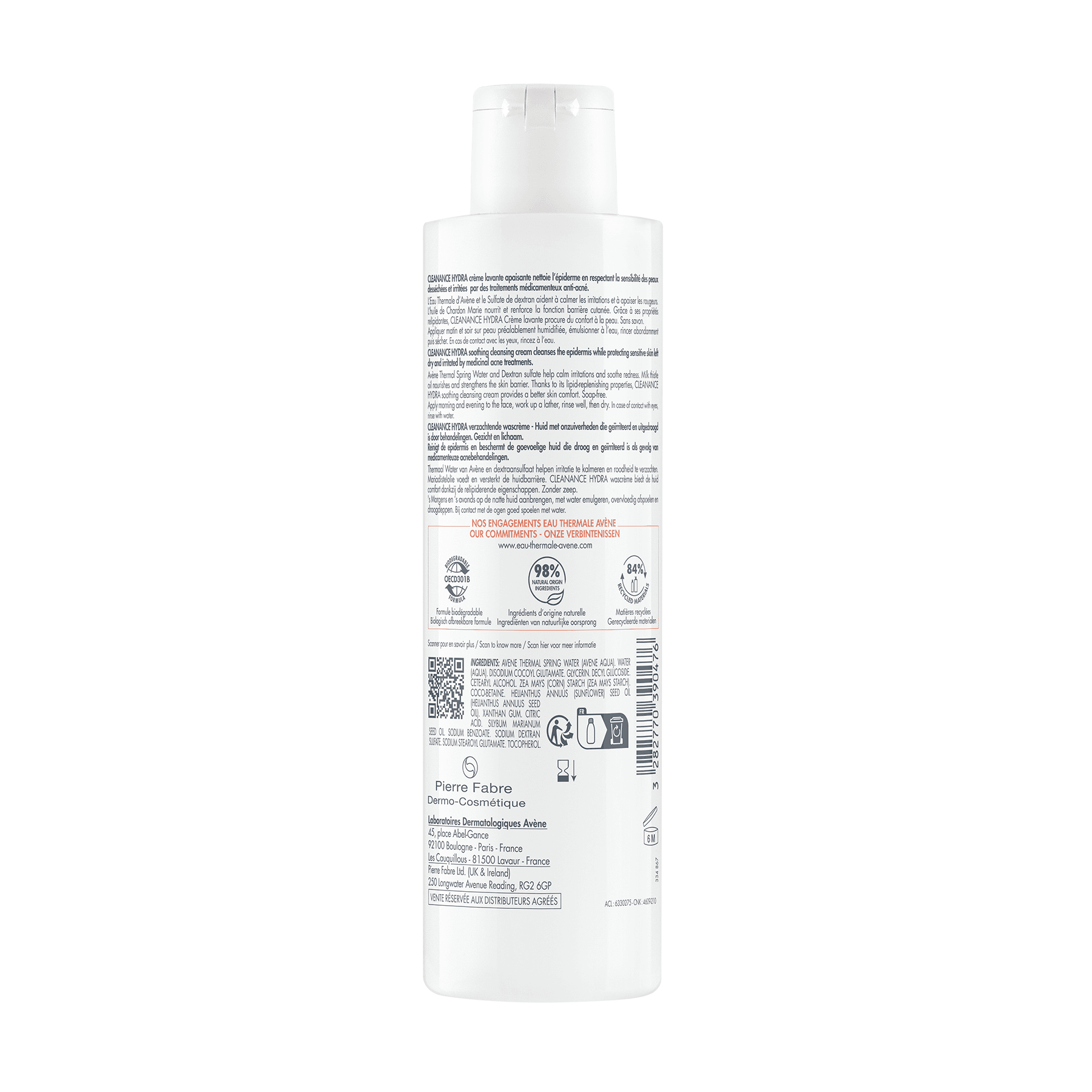 Avene Cleanance HYDRA Καταπραϋντική Κρέμα Καθαρισμού 200ml 2 e72dbd99-58e7-49c5-ad51-5c5a40fa39fa