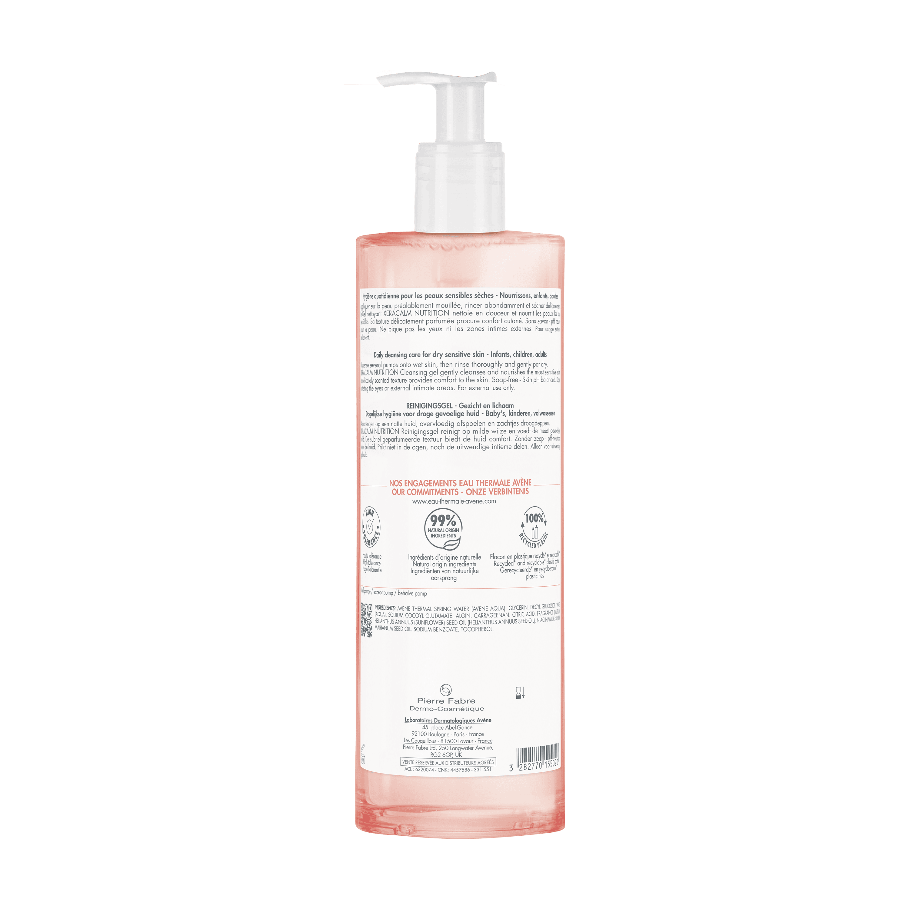 Avene Τζελ Καθαρισμού XERACALM Nutrition 750ml 2 fa99a8d1-8520-445c-bc49-94a7b57b81db