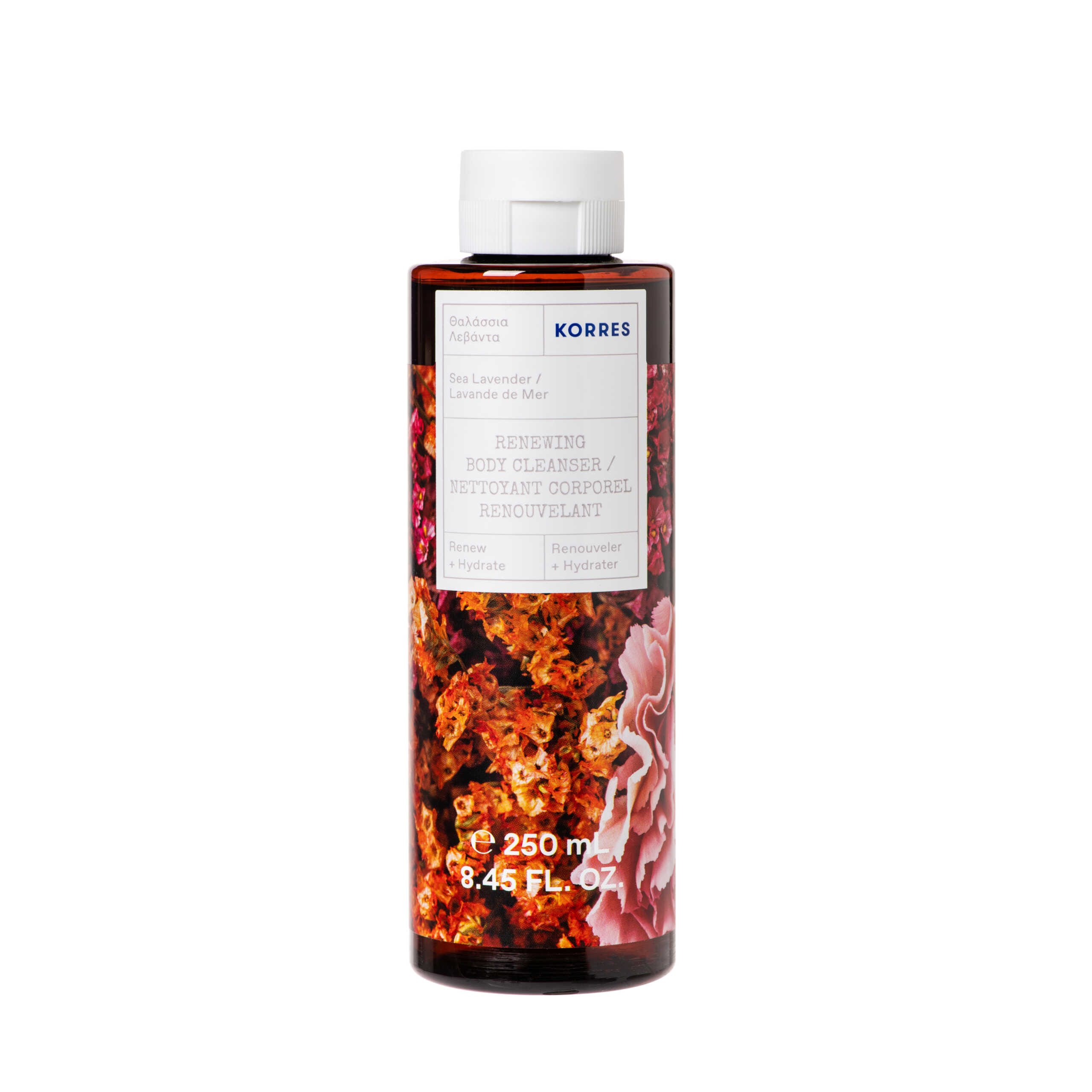 Korres Θαλάσσια Λεβάντα Αφρόλουτρο 250ml 1 ‘- 2020 -SEA LAVENDERRENEWING BODY CLEANSER- 250ML