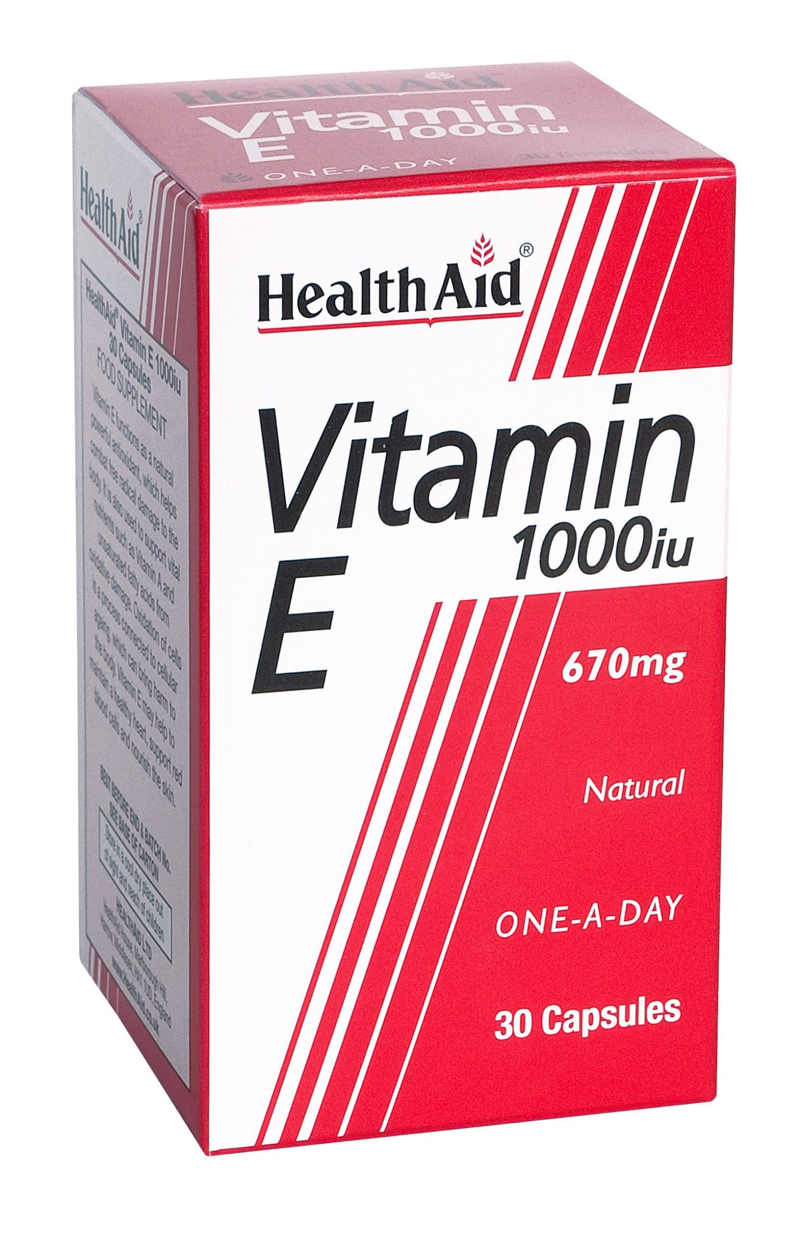 Health Aid Vitamin E 1000IU 30Κάψουλες 1 Product18241.Photo1.Original