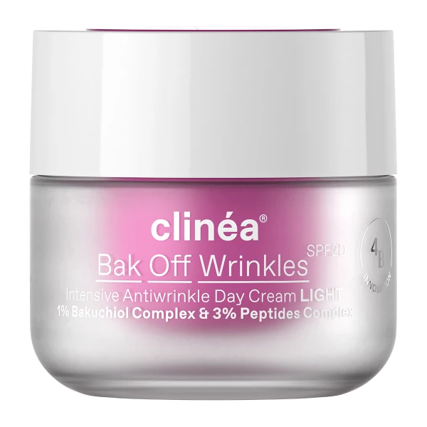 Clinea Bak Off Wrinkles Light Cream Αντιγηραντική Κρέμα SPF20 50ml 1 b95988bd1fe3ab0605923dee24f8a07e.jpeg