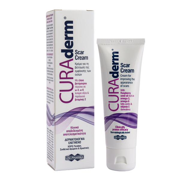 UniPharma CURAderm Scar Cream 50ml 1 cura-derm-1