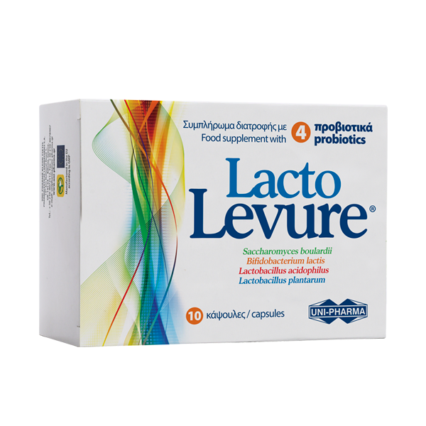 UniPharma Lactolevure 10 Κάψουλες 1 lactolevure-1