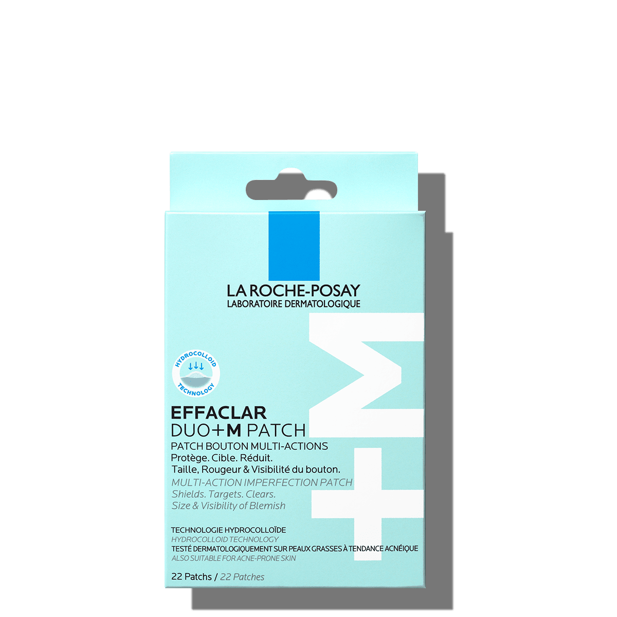 La Roche Posay Effaclar Duo+M Patch Αυτοκόλλητο Επίθεμα Πολλαπλών Δράσεων κατά των Ατελειών 22Τεμάχια 1 larocheposayproducteffaclarduom-patch15ml3337875924887atfpimpackshotfront