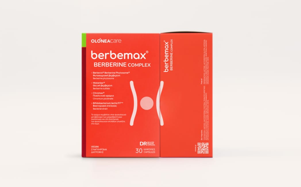 Olonea Berbermax Berberine Complex 30 Κάψουλες 5 berberine_co_GAL_01-1