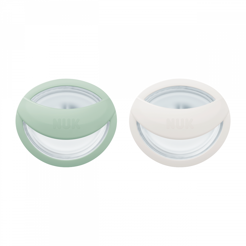 NUK MommyFeel Πιπίλα Σιλικόνης 0-9 Μηνών ΠΡΑΣΙΝΟ-ΜΠΕΖ 2 Τεμάχια 1 NUK MommyFeel Πιπίλα Σιλικόνης 0-9 Μηνών ΠΡΑΣΙΝΟ-ΜΠΕΖ 2 Τεμάχια