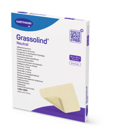 Hartmann Grassolind Επίθεμα με Αλοιφή Αποστειρωμένο 10x10cm 10 Τεμάχια
