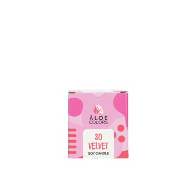 Aloe Colors Scented Soy Candle So Velvet 150g