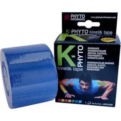 Phyto Performance Kinetik Tape K-Phyto 2 Sides Stretch 5cmx5m Σκούρο Μπλε