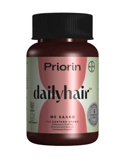 Priorin Dailyhair Gummies με Χαλκό 30 Μασώμενα Ζελεδάκια