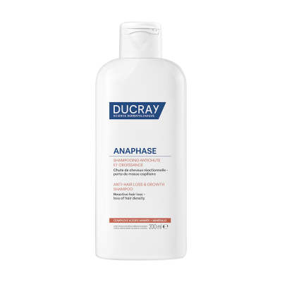 DUCRAY Anaphase Σαμπουάν Ανάπτυξης των Μαλλιών & κατά της Αντιδραστικής Τριχόπτωσης 200ml