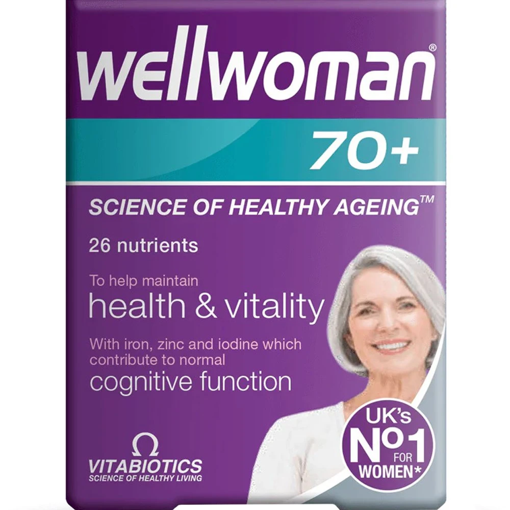 Vitabiotics Wellwoman 70+ 30Ταμπλέτες 1 Vitabiotics Wellwoman 70+ 30Ταμπλέτες