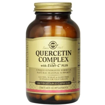 Solgar Quercetin Complex with Ester-C Plus 100 Φυτικές Κάψουλες