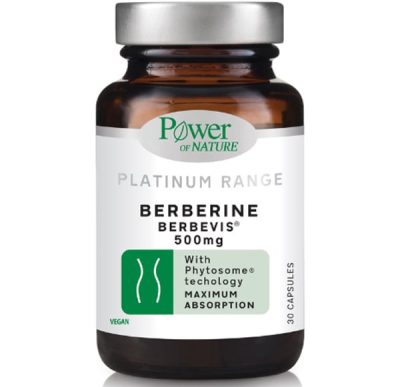 Power Of Nature Platinum Berberine 500mg 30Κάψουλες