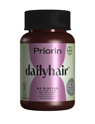 Priorin Dailyhair Gummies με Βιοτίνη 30 Μασώμενα Ζελεδάκια
