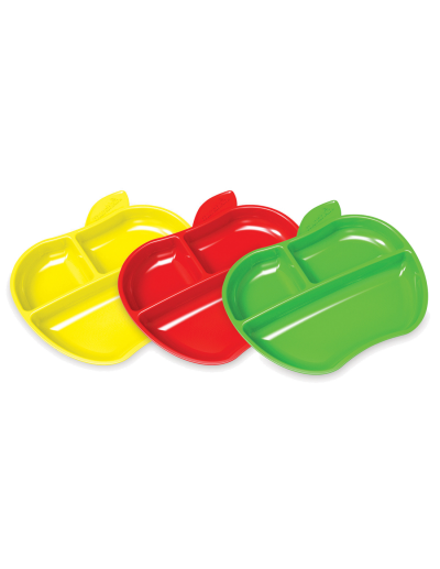 Munchkin Apple Plates 3 Τεμάχια