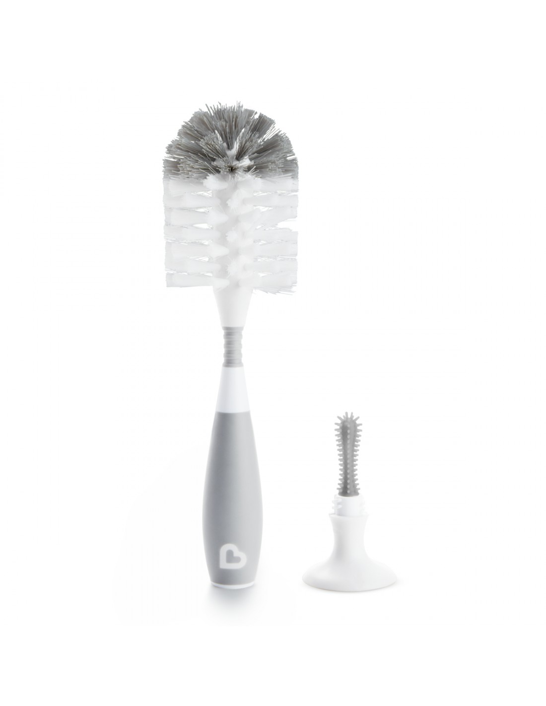 Munchkin Bristle Bottle Brush Γκρι 1 Τεμάχιο 3 Munchkin Bristle Bottle Brush Γκρι 1 Τεμάχιο - Image 3