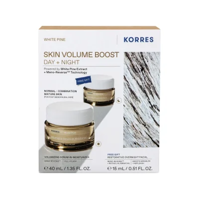 Korres Promo Μαύρη Πεύκη Κρέμα Ημέρας για Ξηρές Επιδερμίδες 40ml με ΔΩΡΟ Μαύρη Πεύκη Κρέμα Νύχτας 15ml