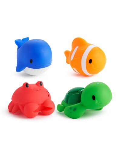 Munchkin Ocean Bath Squirts 4 Τεμάχια