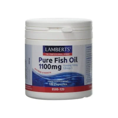 Lamberts Pure Fish Oil 1100mg 120 Κάψουλες