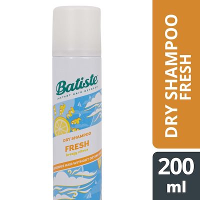 Batiste Fresh Ξηρό Σαμπουάν με δροσερό Άρωμα Εσπεριδοειδών 200ml