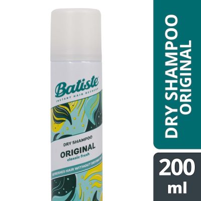 Batiste Original Ξηρό Σαμπουάν με Άρωμα από Ξύσμα Λεμονιού και Φρέσκα Λουλούδια 200ml