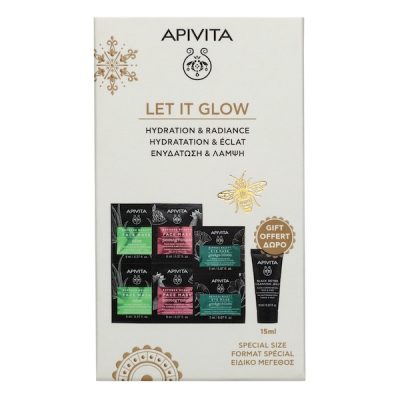 Apivita Promo Let it Glow Ενυδάτωση & Λάμψη