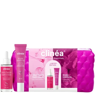 Clinea Promo Multi-Peptide Supercharger Ορός Εντατικής Αντιγήρανσης 30ml και Wrinkle InstaShrik Eye Cream 15ml